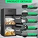 Karbeen 6.5 Cub Extra Large Home Safe Fireproof Waterproof, Deposit Box with Drop Slot, Drop Safes for Business, Large Money Box with Digital Backlit Keypad and Mute Mode for Home Office
