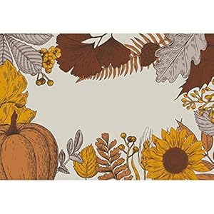 Primitivesbykathypaperplacematpadfallbotanicalpumpkindesign24singleusetearaway175inchx12inch Urban Country Home Decor Primitives by kathy paper placemat pad fall botanical pumpkin design 24 single use tear away 175 inch x 12 inch urban country home decor