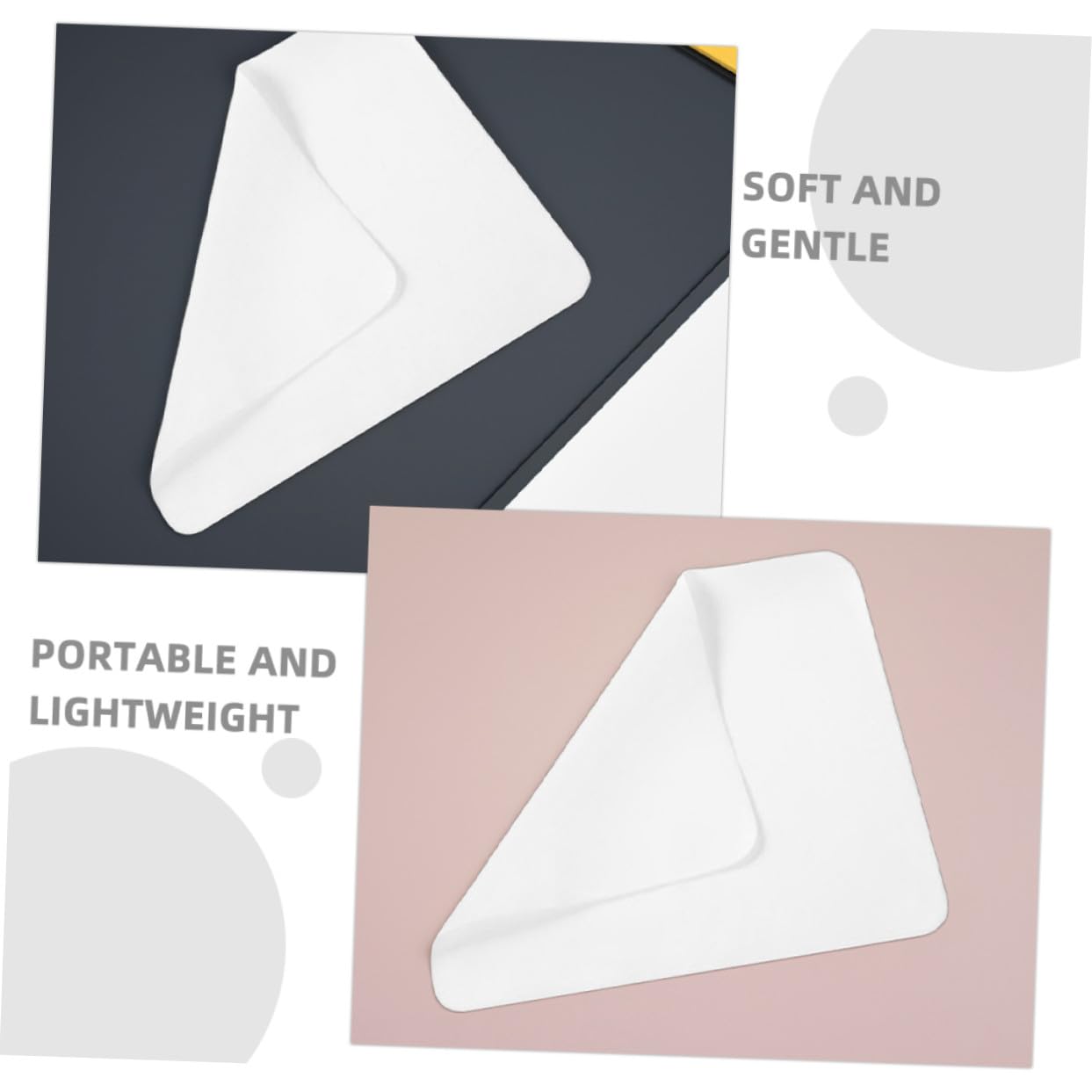 80 Piezas Paños de Limpieza para Gafas Unidades de Algodón Reutilizables Toallitas Suaves sin Rayas para Lentes Pantallas de Móviles Cámaras y Tablets Uso Multifuncional y Duradero