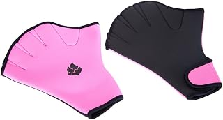 Mad Wave m0746 03 5 03 W aquagloves, Color Rosa/Negro, Talla única