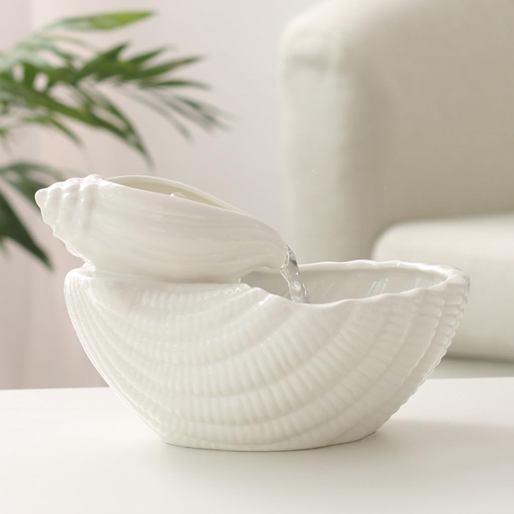 FMURY Table Circulation Feng Shui Round Fortune Creative Fountain Office Living Room Wet Home