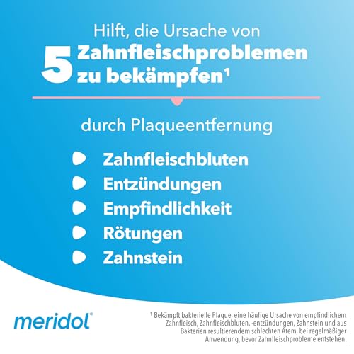 meridol Zahnfleisch-Komfort Bürste extra sanft | Tiefe Reinigung der Zahnzwischenräume| Flexibler Zahnbürstenhals um Druck zu reduzieren| wissenschaftlich Nachgewiesen – Bild 8