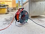 Brennenstuhl Garant V2 bęben kablowy IP44, 50 m, do użytku na zewnątrz (Made in Germany, kabel w kolorze pomarańczowym, krótkotrwałe zastosowanie na zewnątrz)