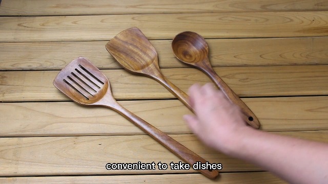 Amazon | AOOSY 天然木製 調理ヘラ 2点セット (しゃもじ/ターナー
