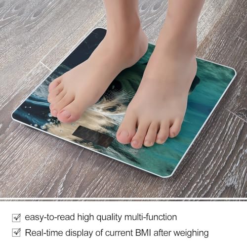 Báscula Digital para Baño de Vidrio Templado 400 lb miniatura 5