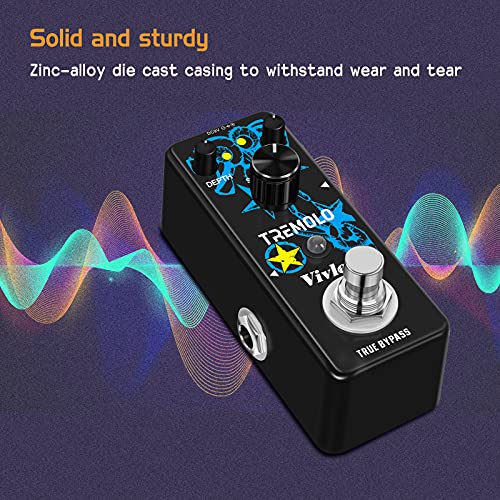 Vivlex LEF-327 Pédale Classique Optique Mini Analogique Trelicopter Guitare Effets Pédale avec True Bypass Switch, Full… - Les Beatles, Paul McCartney, John Lennon, RIngo Starr, George Harrison Vivlex LEF-327 Pédale Classique Optique Mini Analogique Trelicopter Guitare Effets Pédale avec True Bypass Switch, Full… – Image 4