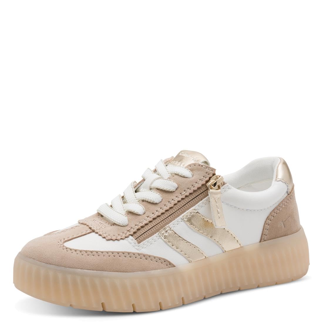 Tamaris Comfort Women's Low 8-83729-45 Trainers, Beige Comb, 39 EU