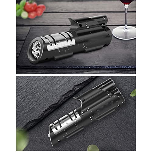 Messer Und Scherenschärfer 2 Stufiger Messerschärfer Messer-Und Scherenschärfer Mit Diamant Keramik Wolfram… – Bild 3