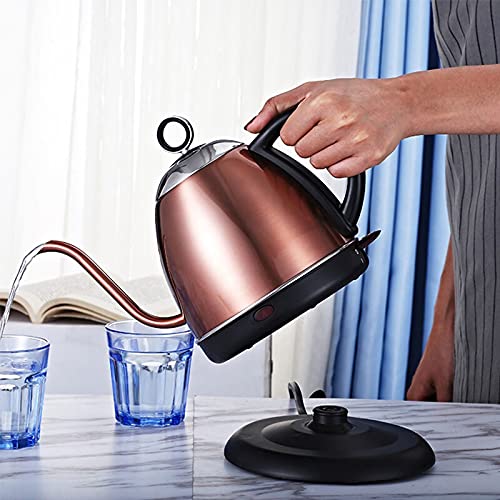 Hervidor eléctrico elegante con control termostático miniatura 4