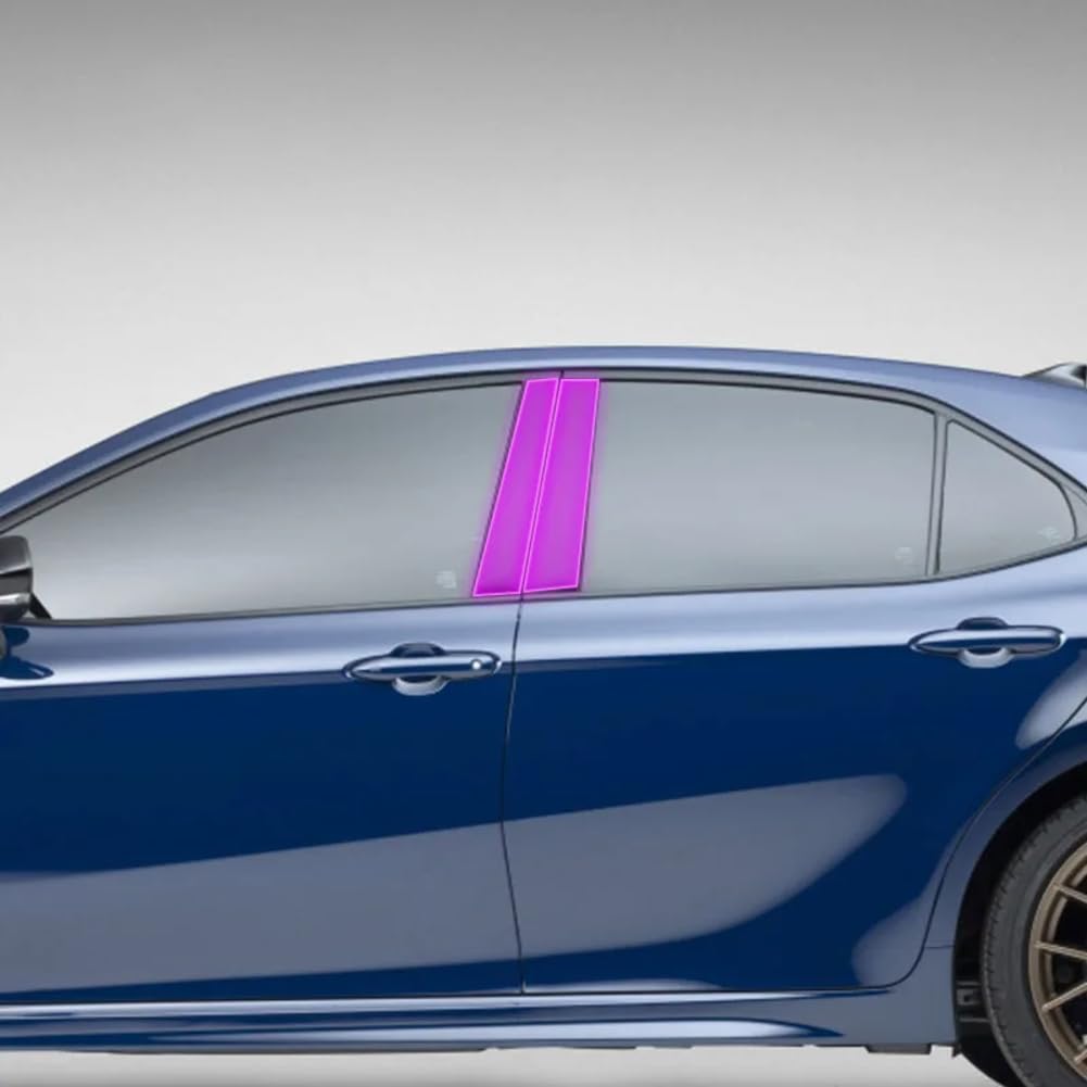 Bande de pilier en TPU transparent JCAKES : film PPF auto-cicatrisant pour Toyota Camry