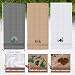 FuWeave 3 Pcs Bigfoot Hand Towels Set, Funny Sasquatch, Embroidered Mountain Forest Design, 100% Cotton Novelty Bathroom Kitchen Towels, Unique Gift for Dad, 13.3'' x 29.5''(Khaki)