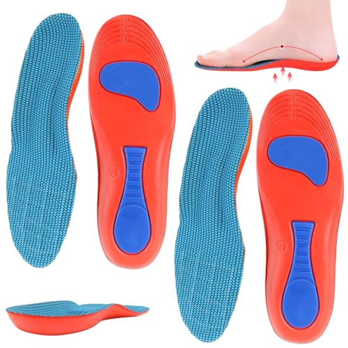 Audasi 2 Pairs Arch Support Gel Insoles Women Men Plantar Fasciitis Orthotic Insoles Flat feet Insole Orthopedic Insoles Metatarsalgia Heel Pain Comfort Shoe Inserts(Orange, 39-40) Audasi 2 Pairs Arch Support Gel Insoles Women Men Plantar Fasciitis Orthotic Insoles Flat feet Insole Orthopedic Insoles Metatarsalgia Heel Pain Comfort Shoe Inserts(Orange, 39-40)
