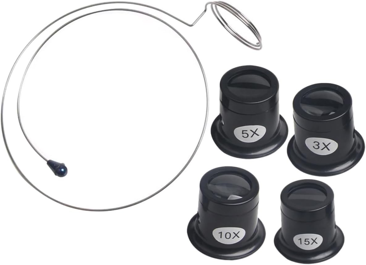 Jewelry Making Supplies Watch Repair Tool Loupe Magnifying Glass Headband Loupe for Jewelers Sturdy Design