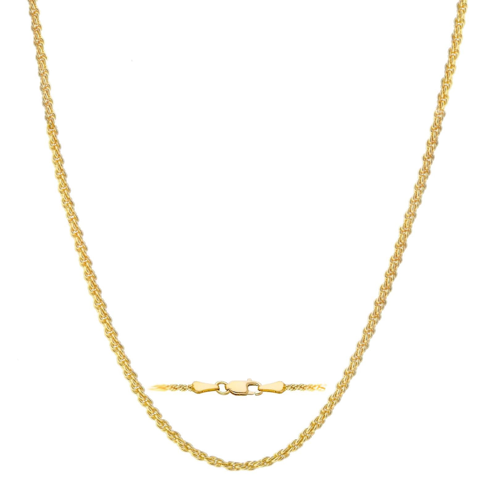 14K Yellow Gold Rope Chain