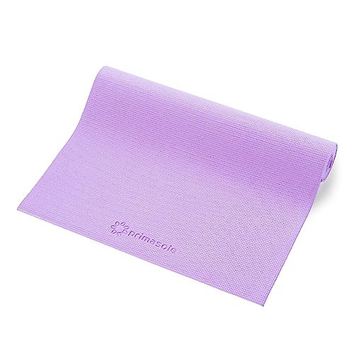 Primasole Yoga Mat With Carry Strap For Yoga Pilates Fitness And Floor Workout At Home And Gym 1/4 Thick (Quartz Purple Color) Pss91Nh004A #TOP4
