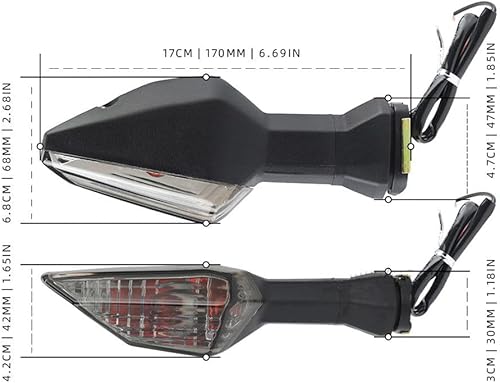 Miniatura 2 de Luces intermitentes LED para motocicleta, intermitentes, intermitentes, para Kawasaki Z400 Z650 Z800 Z900 Z1000 Z250 Z300 Versys X300 1000 650 Klr