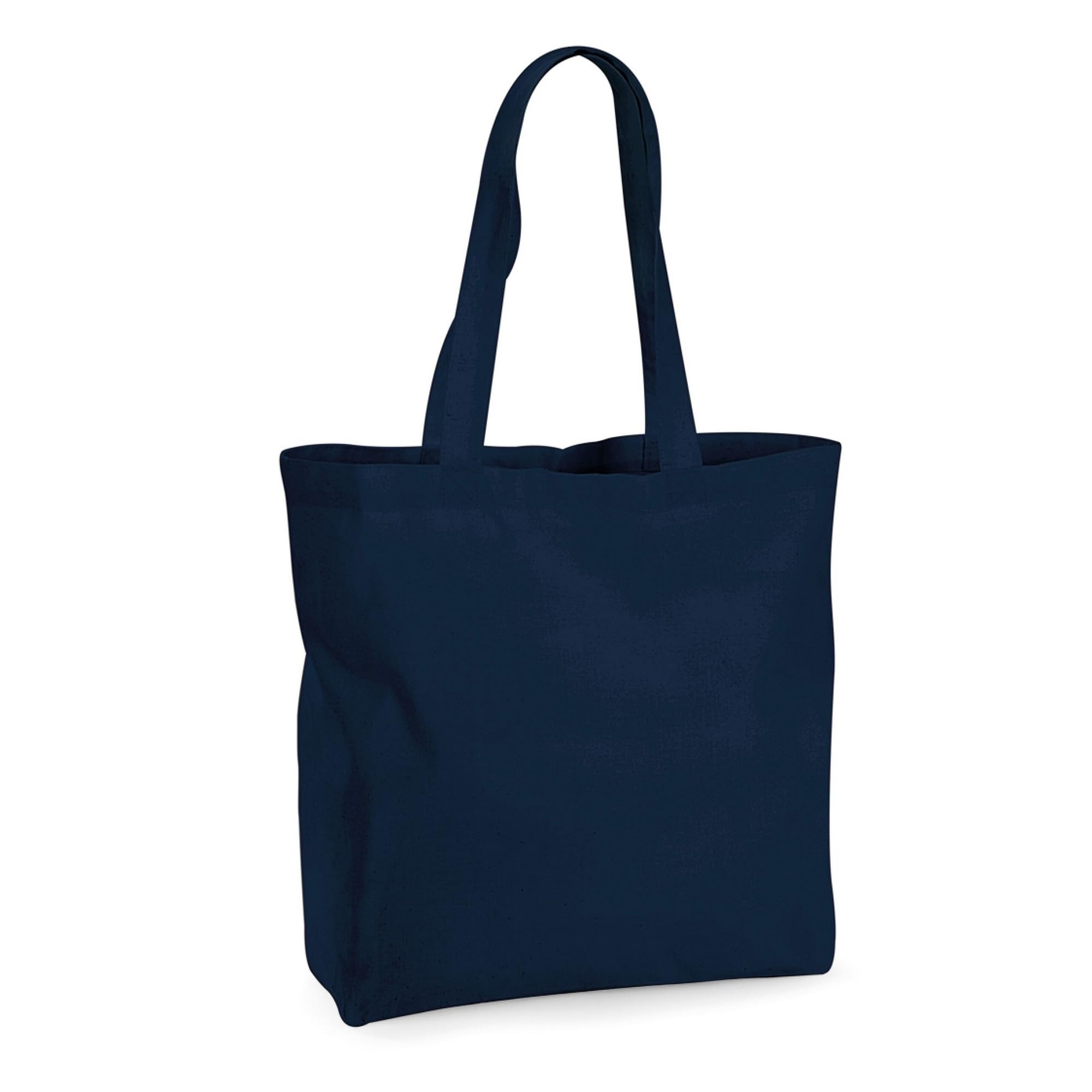 Westford Mill W265 Organic Premium Cotton Maxi Tote - French Navy