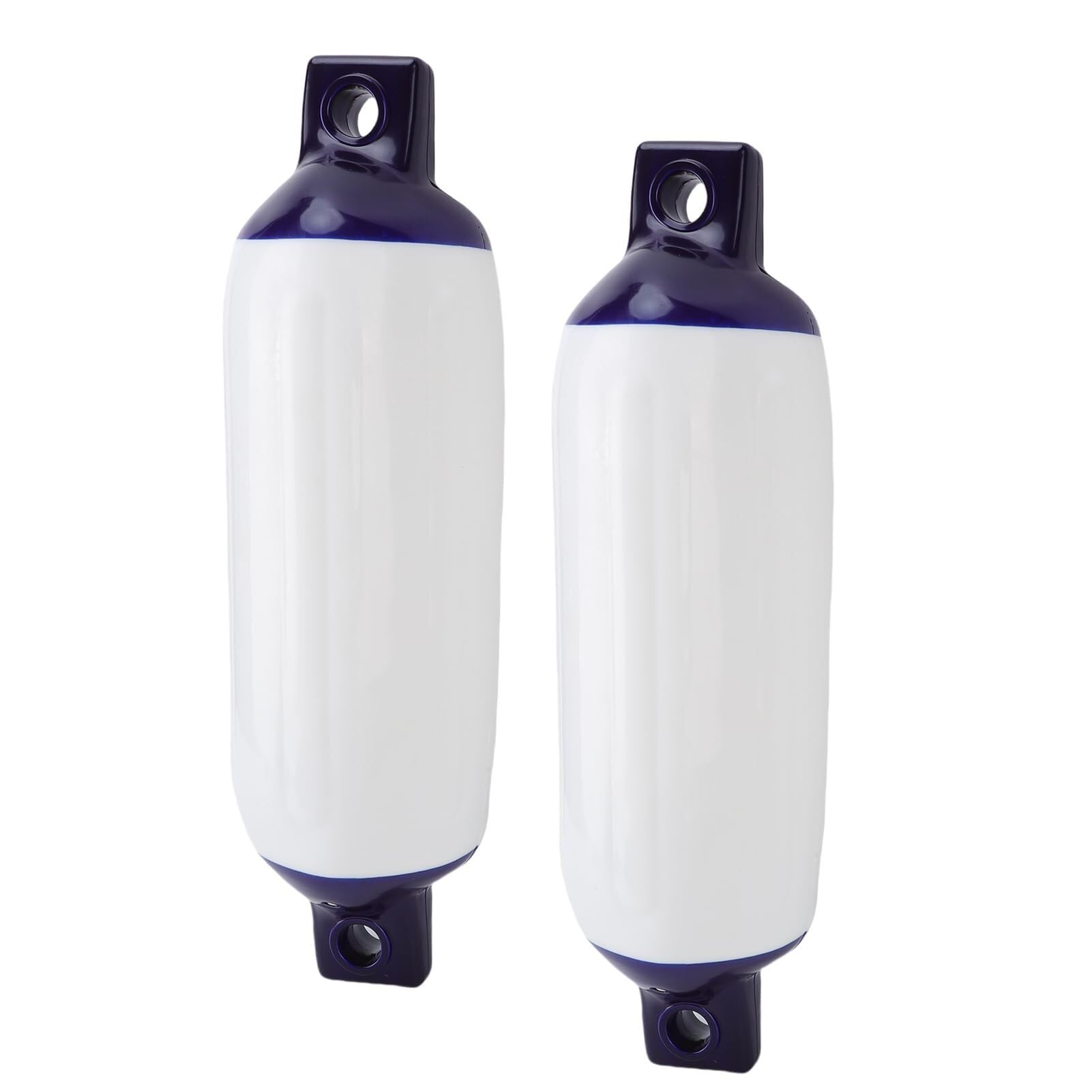 2x Parabordi gonfiabili con cime, parabordi da banchina in PVC per yacht e