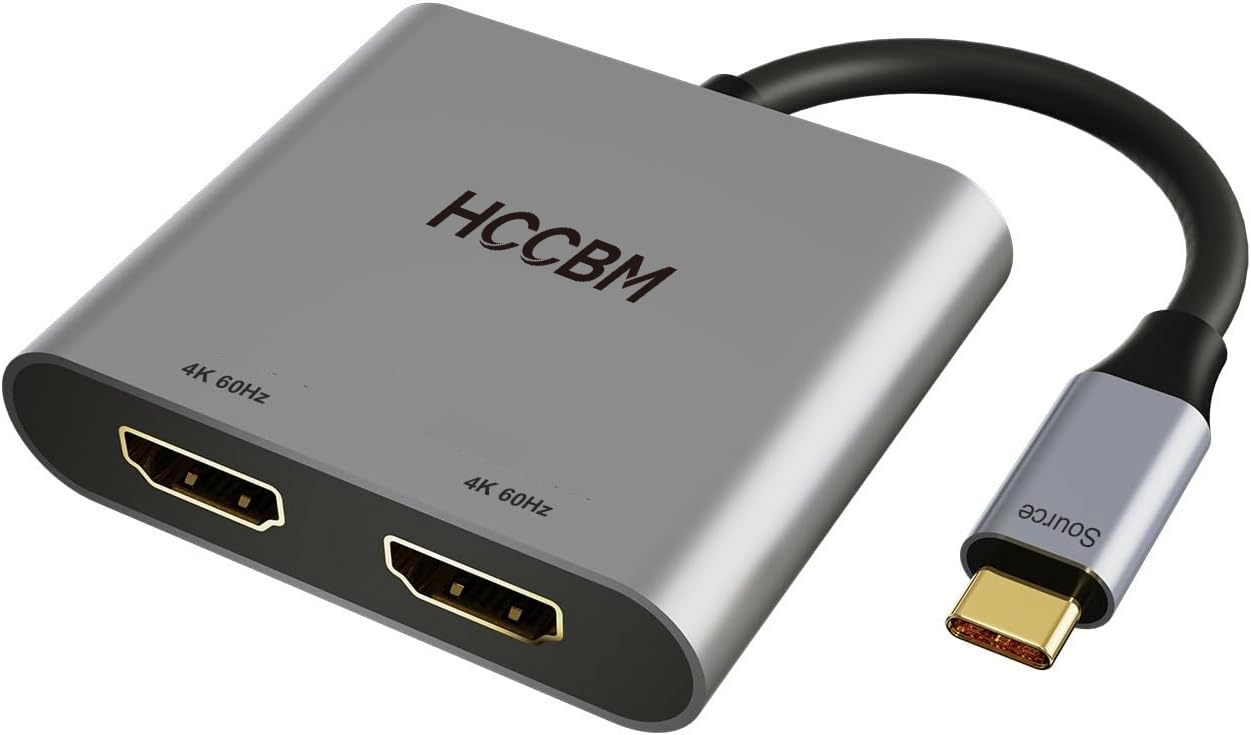 usb c to hdmi adapter, 3 in 1 usb c hub adapter with 4k hdmi output, 100w pd & usb 3.0, multi port digital av converter for macbook pro/air, ipad,iphone,laptop etc