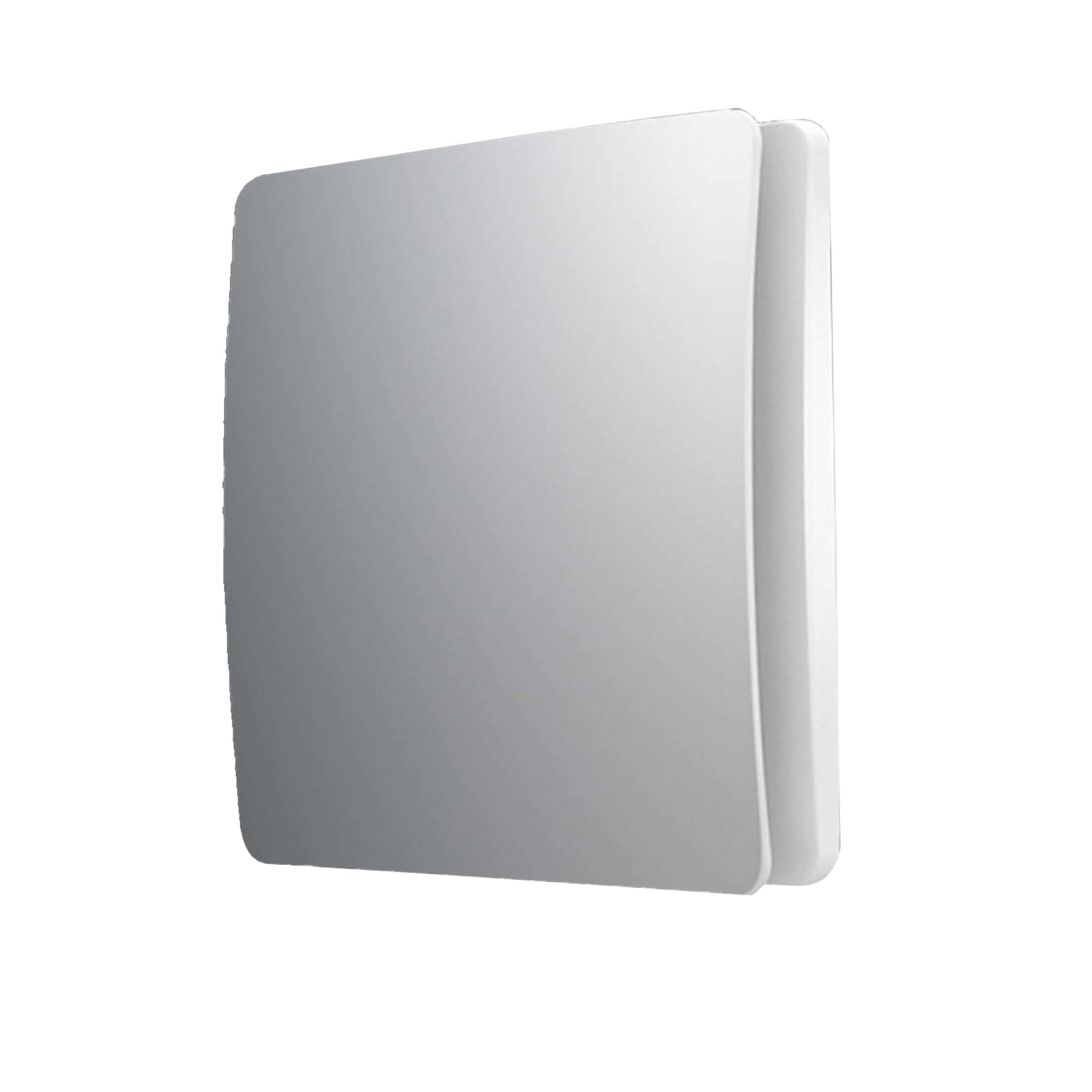 A2ZWORLD Aspiradora de baño, extractor de aire, 162x158mm, agujero 100mm, profundidad 105mm, 15W 230V 50Hz, 98m³/h 35dB.