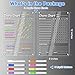 Acrylic Chore Chart for Kids Clear Dry Erase Checklist for Kids Chore Boars for Family Chores Checklist Reward Chart Responsibility Chart for Kids, 12x9'', 2 Boards