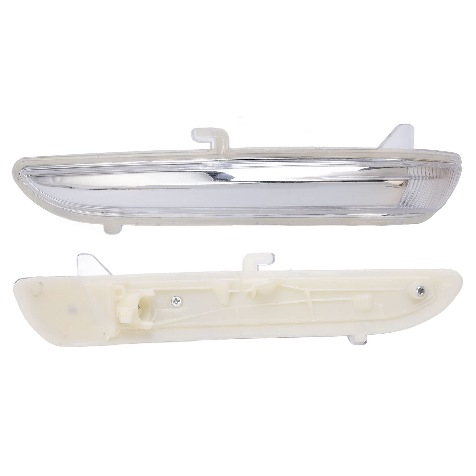 Aramox Rétroviseur Latéral Gauche Clignotant Logement Clignotant Coque de Remplacement pour C3 C4 208 2008 OE : 1607512680