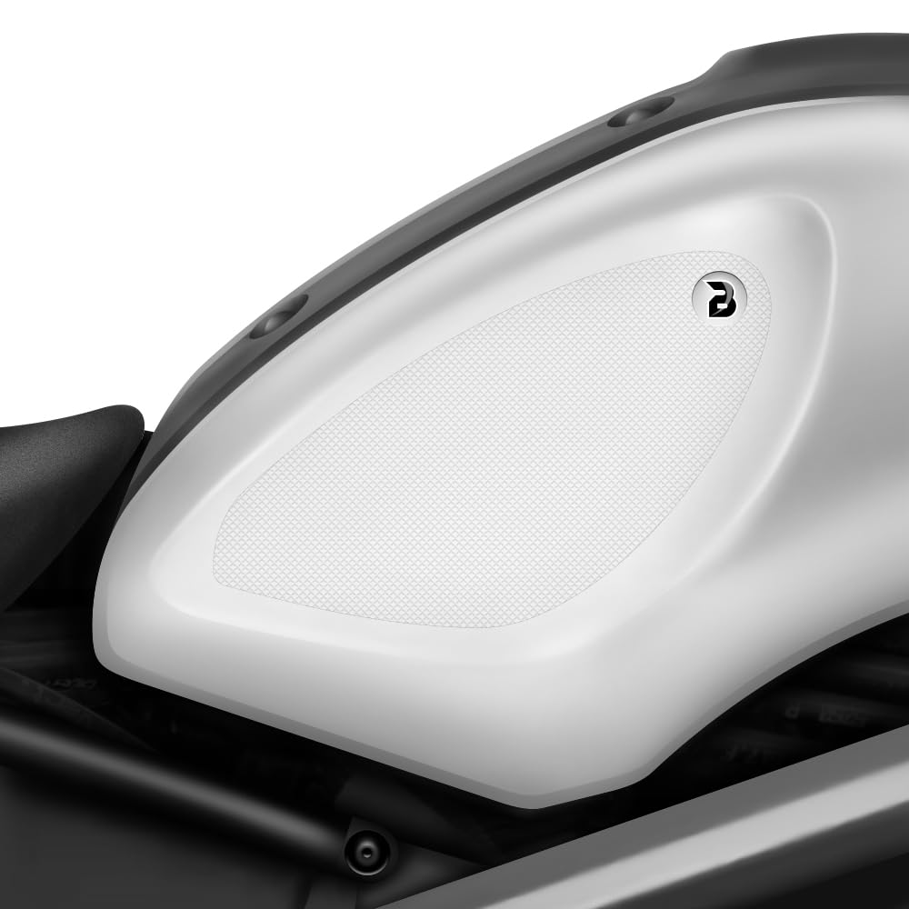 Speedo Angels BLOQ Moto Réservoir Traction Tapis Compatible avec Yamaha XSR 900 (2016-2021) Premium - Clair