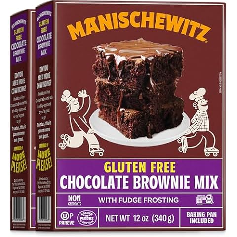Manischewitz Gluten-Free Chocolate Brownie Mix Cover