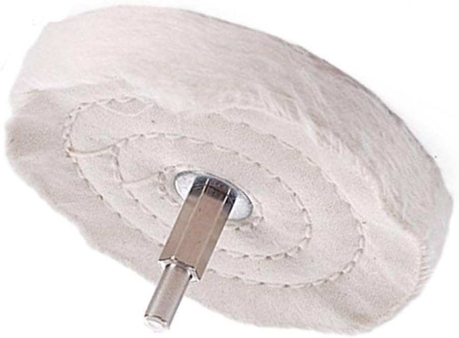 4in100mm Cloth Polishing Mop Wheel Pad, Perfect for Clocks and Watches