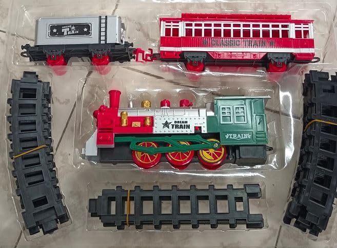 Bestie toys Train Set for Kids with Different Types of Train Set Toy Metro Train Kids Train for Boys and Girls (Dream Train)