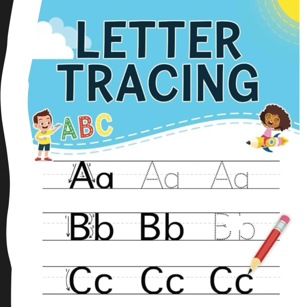 Reading and writing practice for kids .: Tracing alphabet