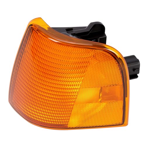 HECASA Pair Corner Light Compatible with Peterbilt 375 385 Trucks Turn Signal Side Marker Parking Lamp Assembly Halogen Amber Lens (Left & Right Side) by HECASA - Used condition - Image 5