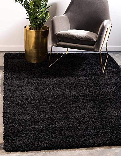 Image of Modern Fluffy Silky Micro Fiber Polyster Carpet /Runner for Bedroom, Study Room, Playing Room, Guest Room ETC 5x8 Feet C-26