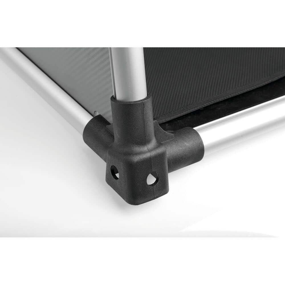 Lampa 60506 Premium, trasportino in Lega di Alluminio, specifico per Il Trasporto di Animali in Auto - Type 6-55 x 77 x H 60 cm