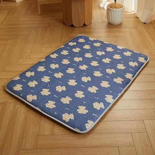 ひんやりマット 冷却マット 涼感マット クッション 猫 マット 犬 ペットマット 敷き物 暑さ対策 蒸れにくい 熱中症対策 爽やか ハウス 防水 滑り止め 折り畳み 収納便利 高耐久 お部屋 L:55*70CM(推奨体重:10kg以内)