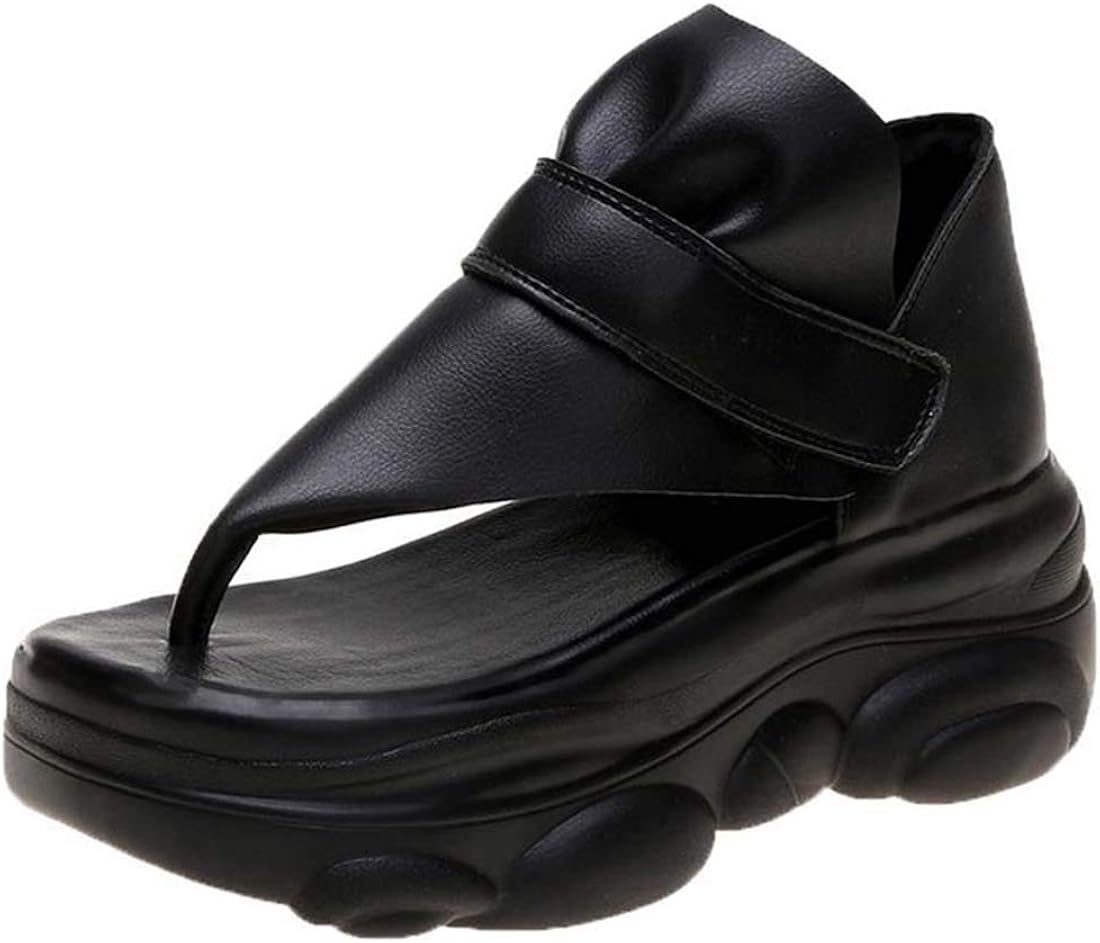 Mlboss サンダル レディース 厚底 ファッション 歩きやすい 韓国 おしゃれ 夏 レースアップサンダル 値引