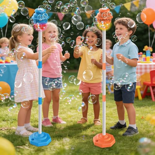 Machine souffleur à bulles automatique enfant extérieur avec batterie rechargeable