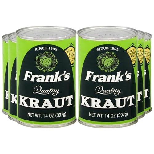 Frank’s Quality Kraut 14oz Cans – Naturally Fermented Sauerkraut |