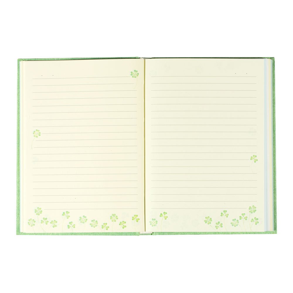 Amazon | ミドリ 日記 クローバー柄 12313006 | ノート | 文房具