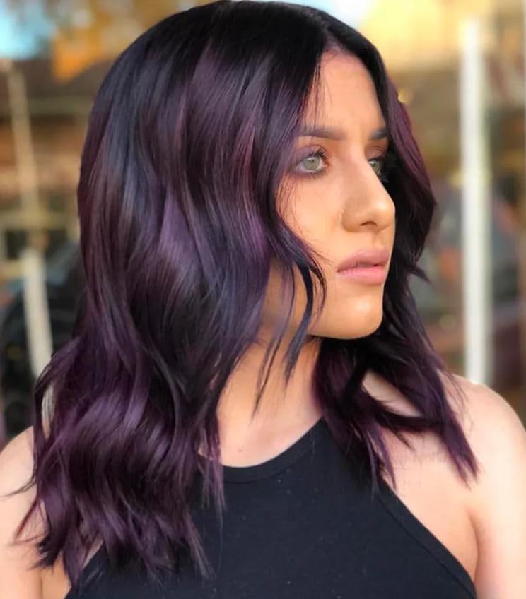 Color System Hair Color 1V Negro Violeta Cream 3.04 fl oz miniatura 5