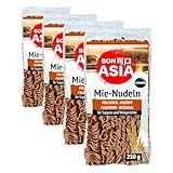Bonasia Fideos Integrales Estilo Oriental 250 g (Paquete de 4)