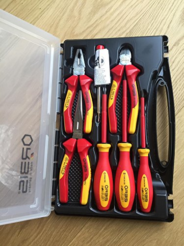 Preisvergleich Produktbild Orbis VDE Werkzeugkoffer 7 teilig VDE Toolbox