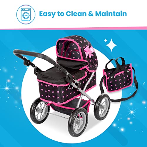 Poussette landau bébé pour poupée Kinderplay jouet ajustable - 6