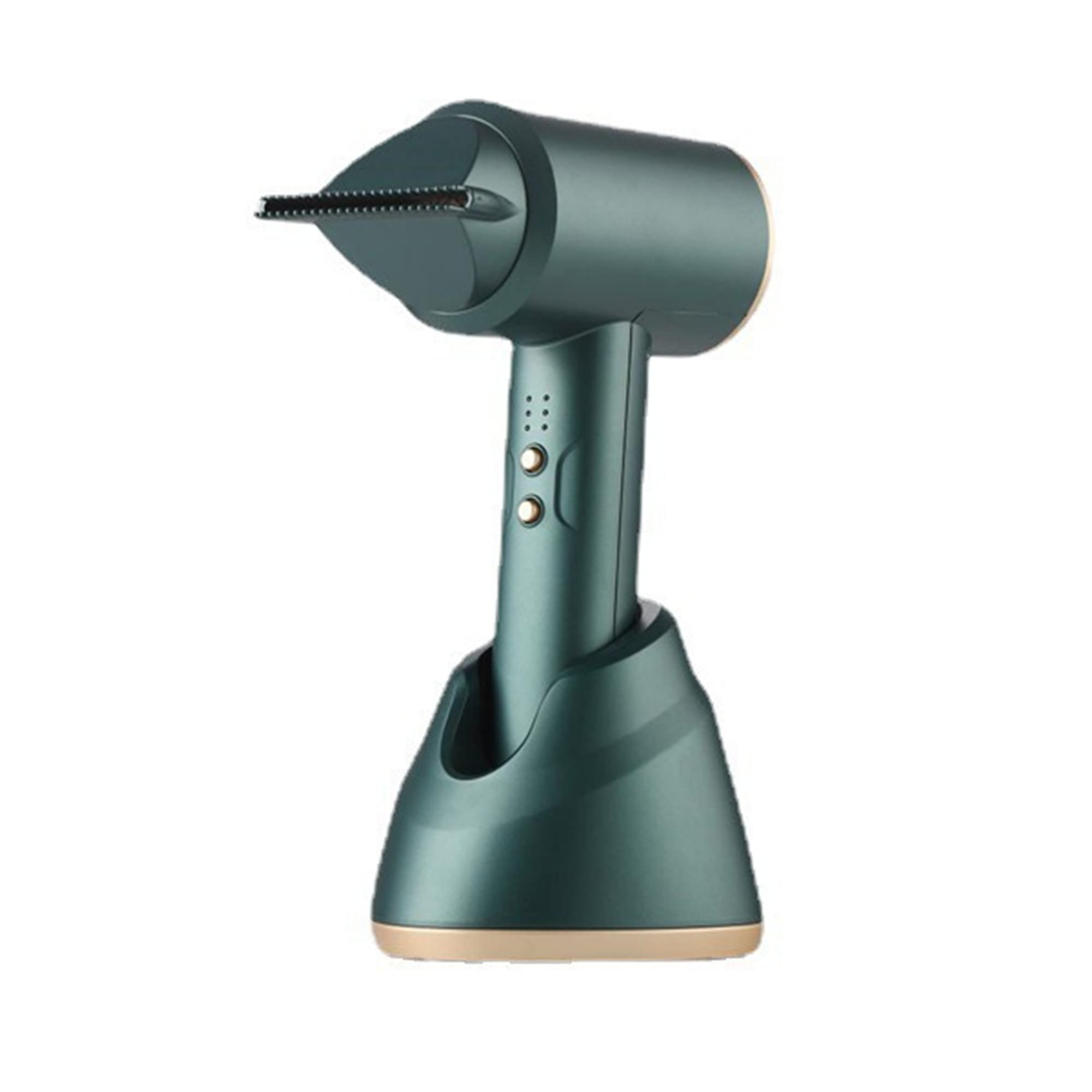 asciugacapelli, Asciugacapelli portatili wireless con ugello di raccolta, 2 livelli di aria calda/fredda, regali(Green)