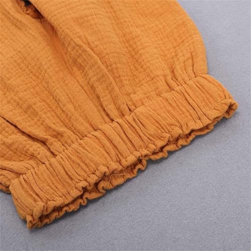 Boys Casual Pants for Kids Comfortable Soft Trousers Lightweight Summer Harem Style Playful Bottoms for Active4