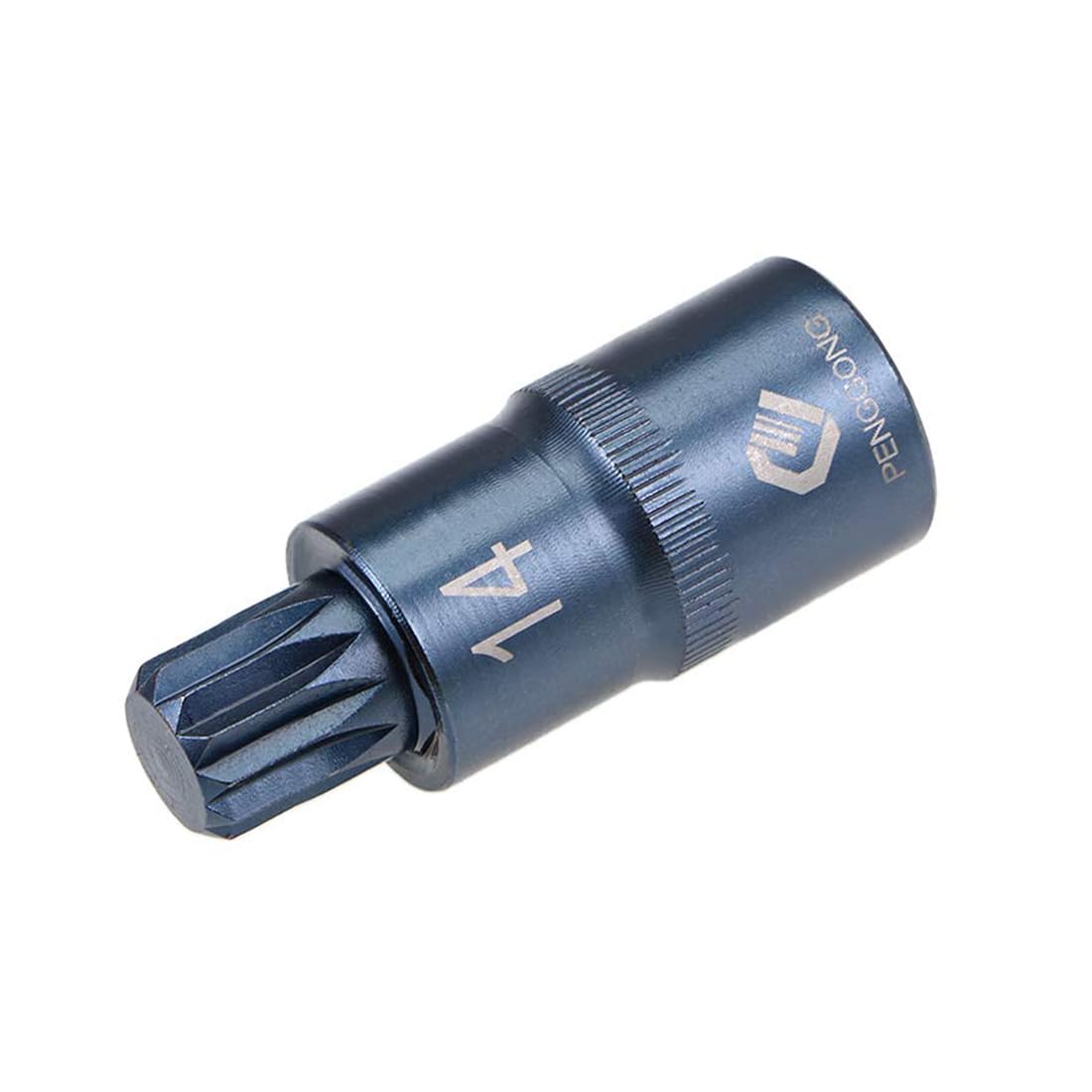 ROWORKX 1/2" Drive x M14 (14mm) Triple Square Spline Bit Socket, CR-V Key Socket, Premium S2 Steel Bits, Bit with 2" Length for Car, Trucks Repair(for Hand Use Only)