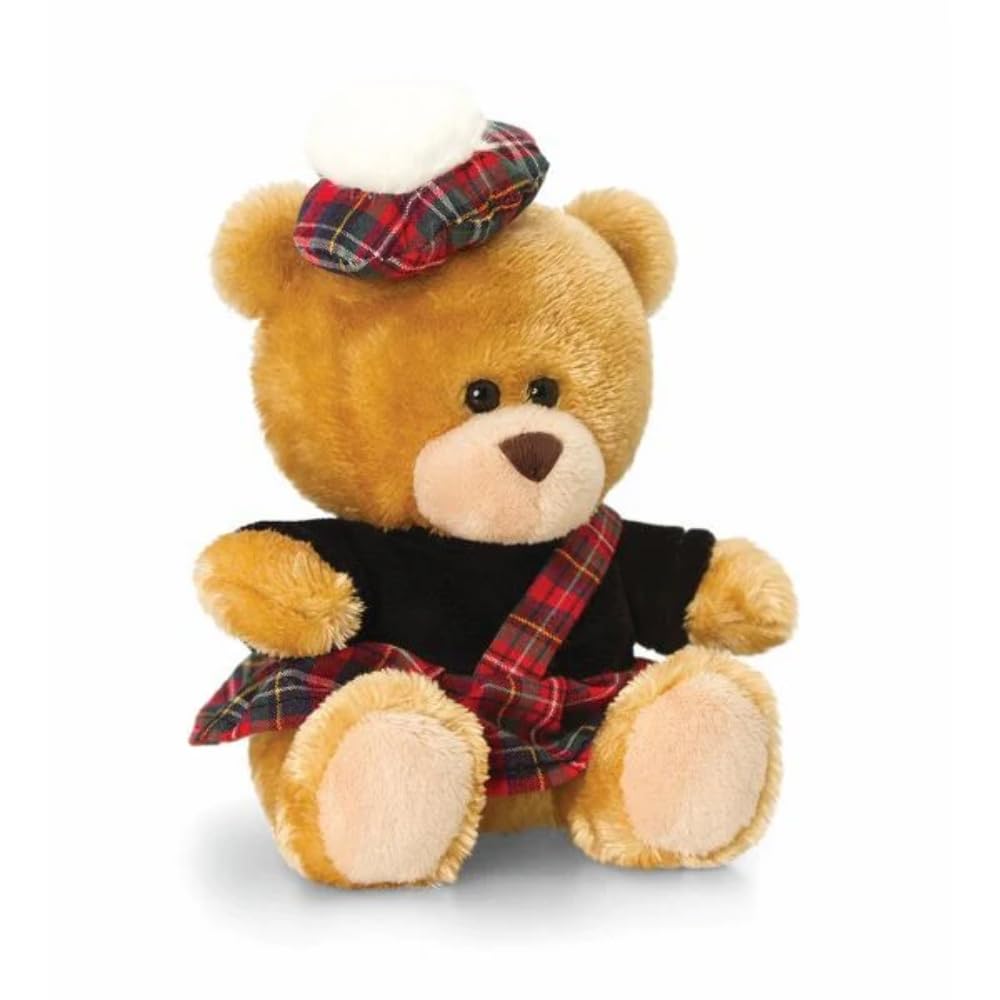 Keel ToysPipp Scottish Piper Bear Soft Plush Souvenir