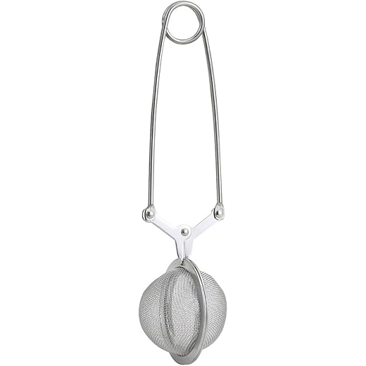 HIC Snap Ball Tea Infuser, 18/8 Stainless Steel, For Loose Leaf Tea and Mulling Spices