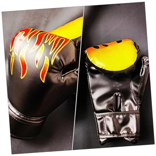 Guantes de boxeo para niños PRETYZOOM de PU resistente y cómodos 6