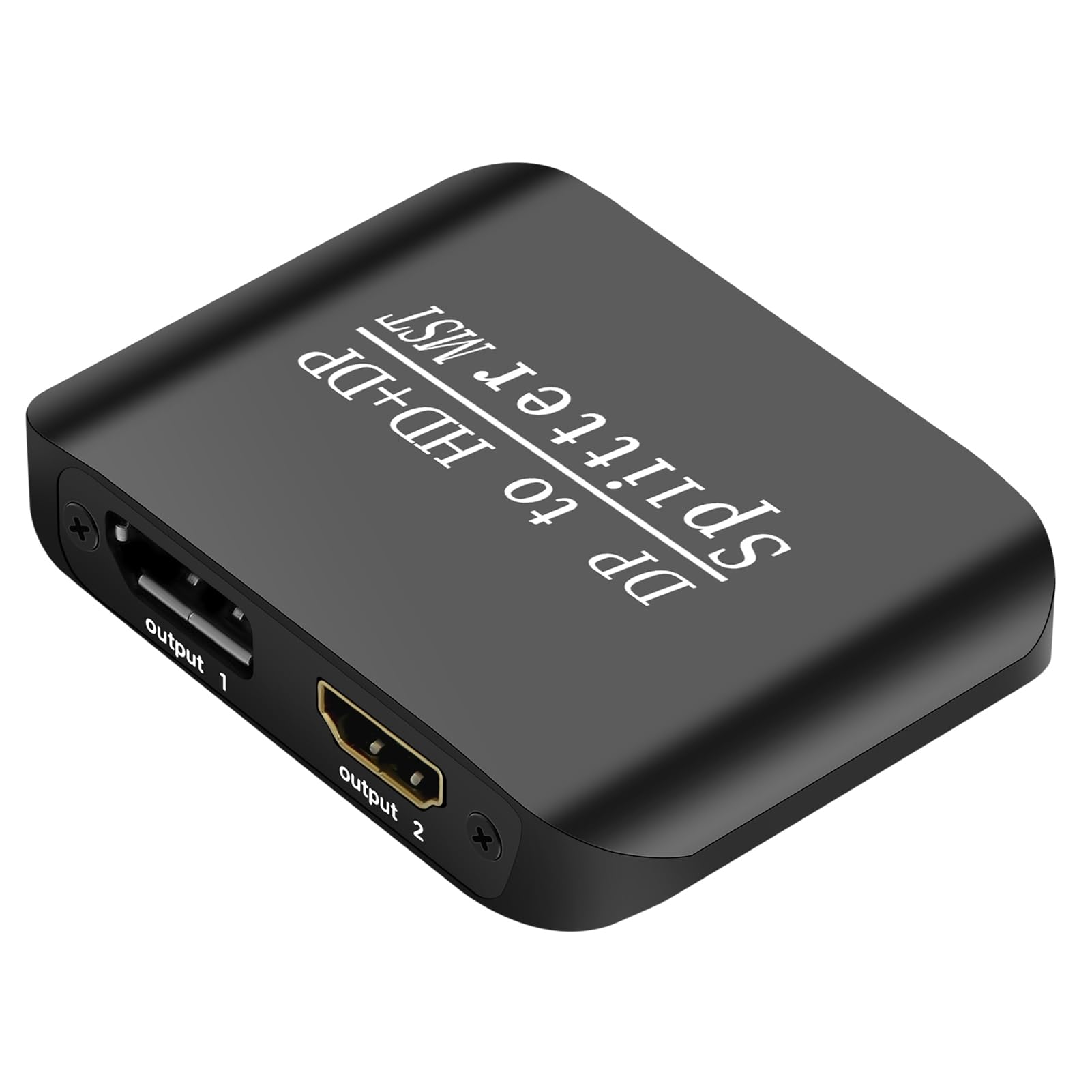 Docooler Splitter video 4K60Hz DP su compatibile HDMI+DP MST splitter, adattatore doppio monitor per laptop Ultrabook, adattatore HDMI compatibile per doppio monitor